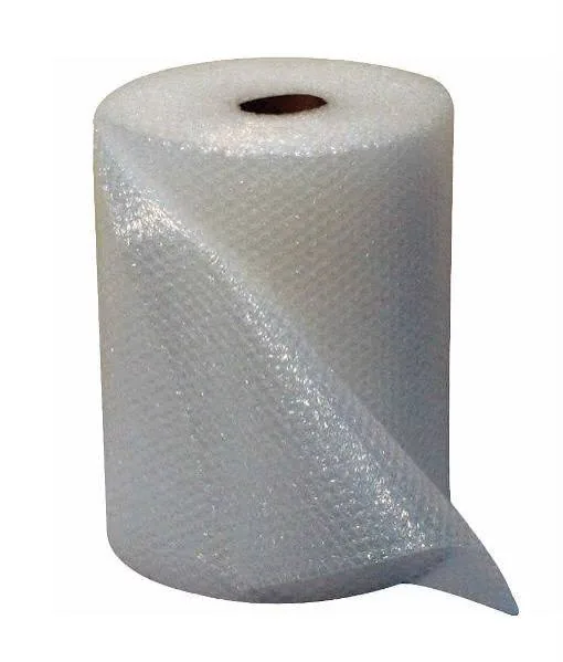 Gulungan bubble wrap jernih